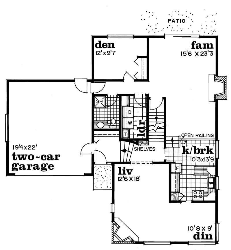 Floor Plan First Story