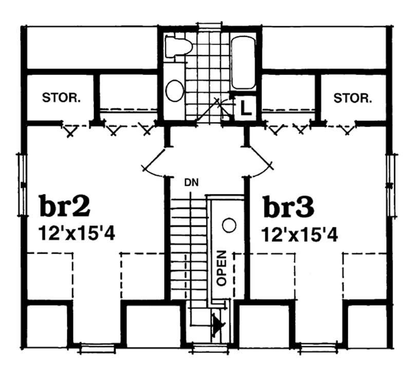 Upper Level Floor Plan