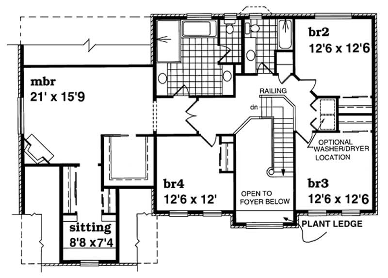 Floor Plan Upper Level