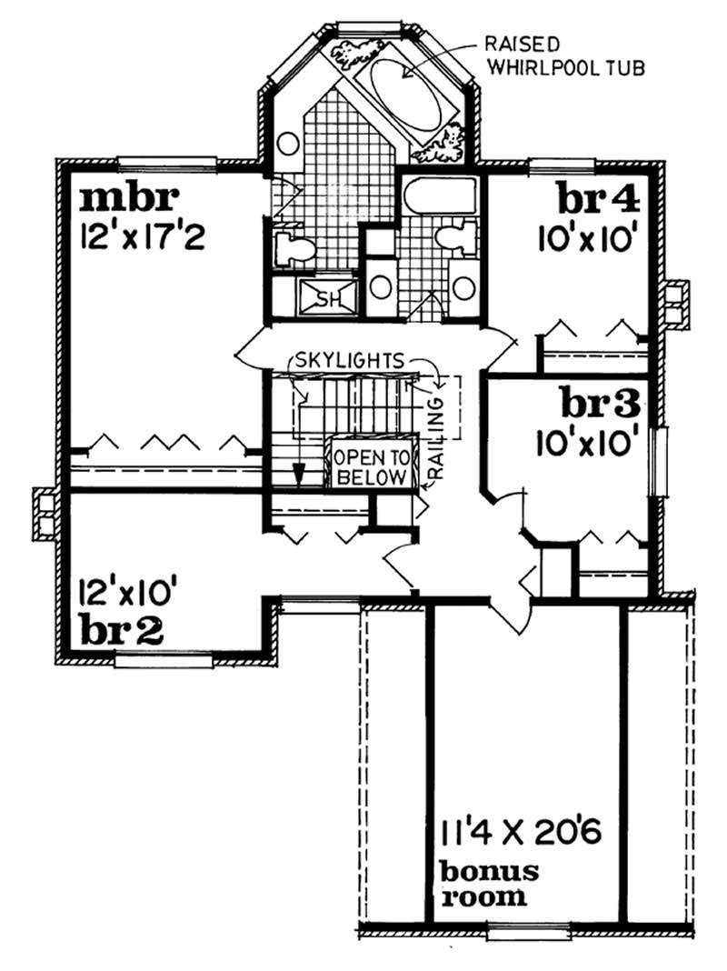 Upper Level Floor Plan
