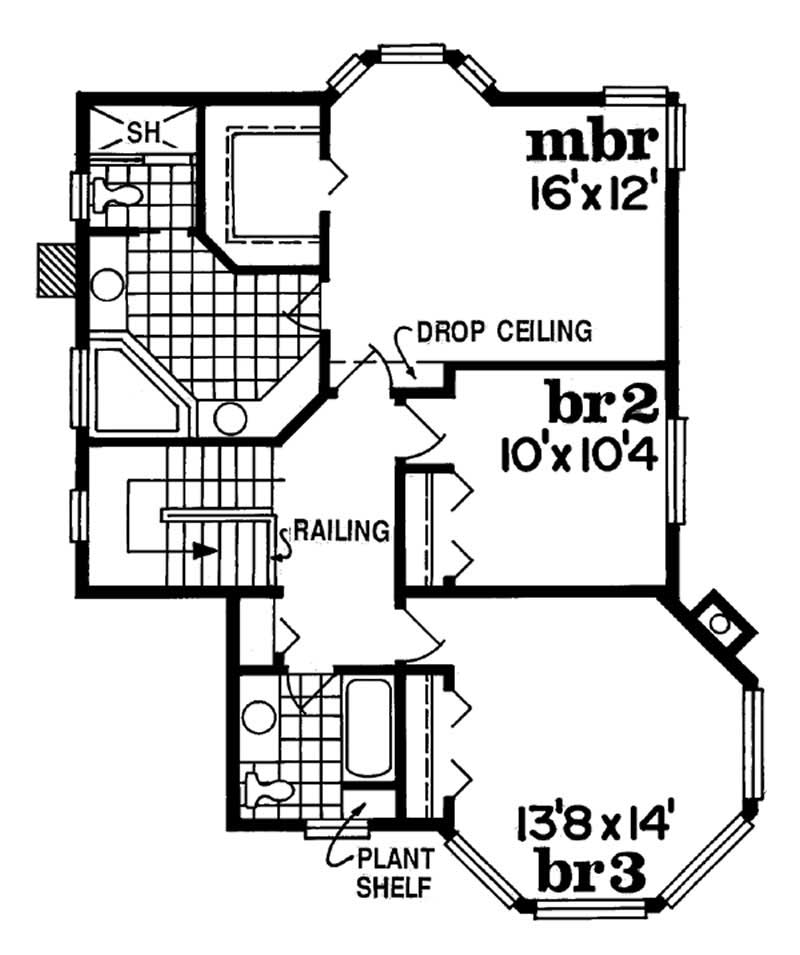 Upper Level Floor Plan