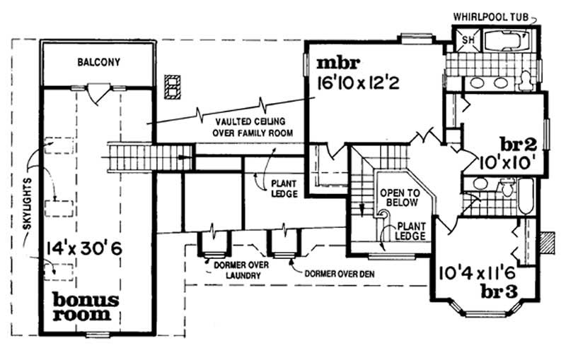 Upper Level Floor Plan