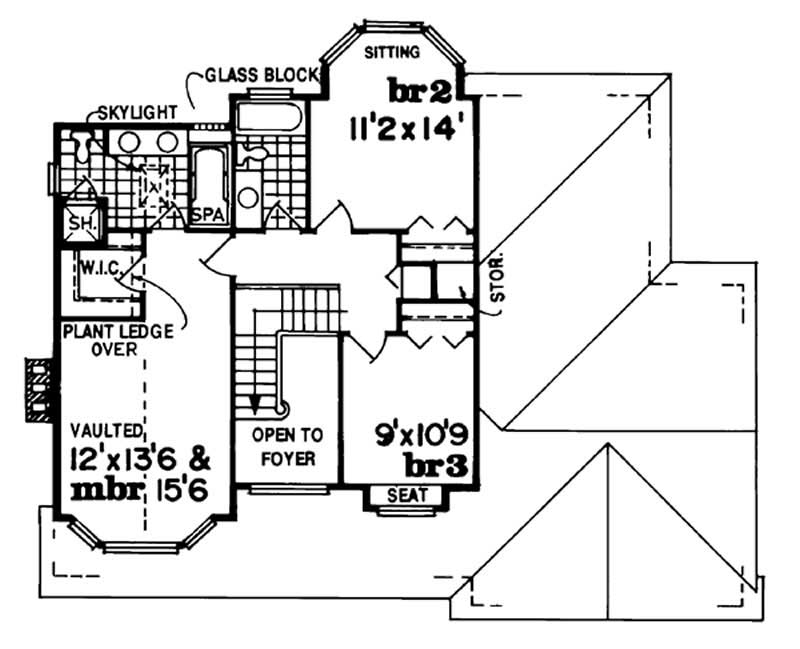 Upper Level Floor Plan
