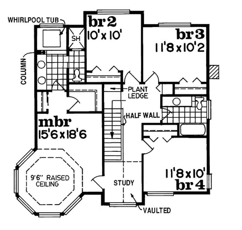 Upper Level Floor Plan