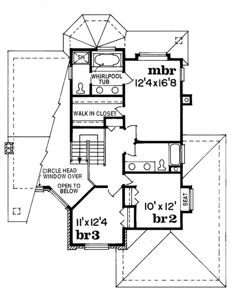 Upper Level Floor Plan