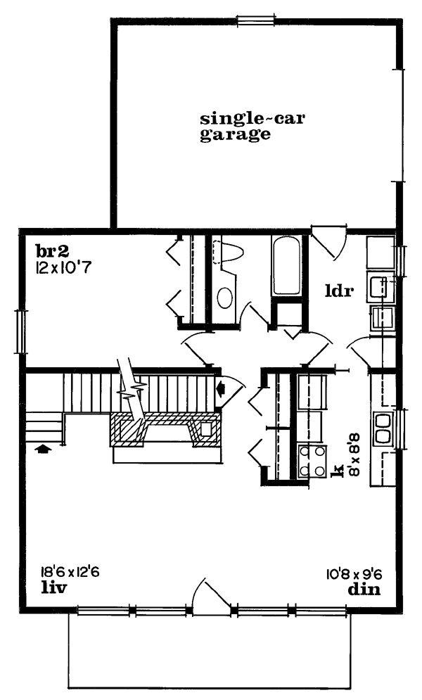 Floor Plan Main Level