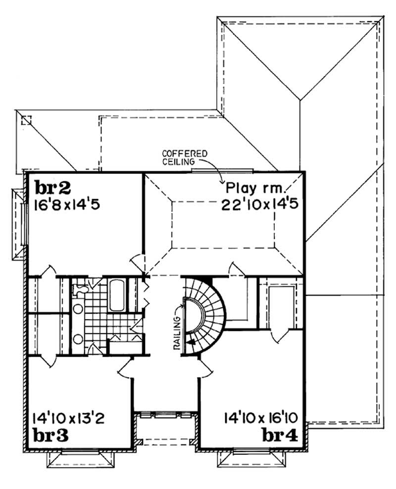 Upper Level Floor Plan