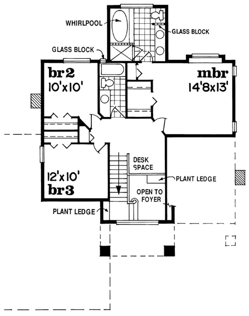 Upper Level Floor Plan