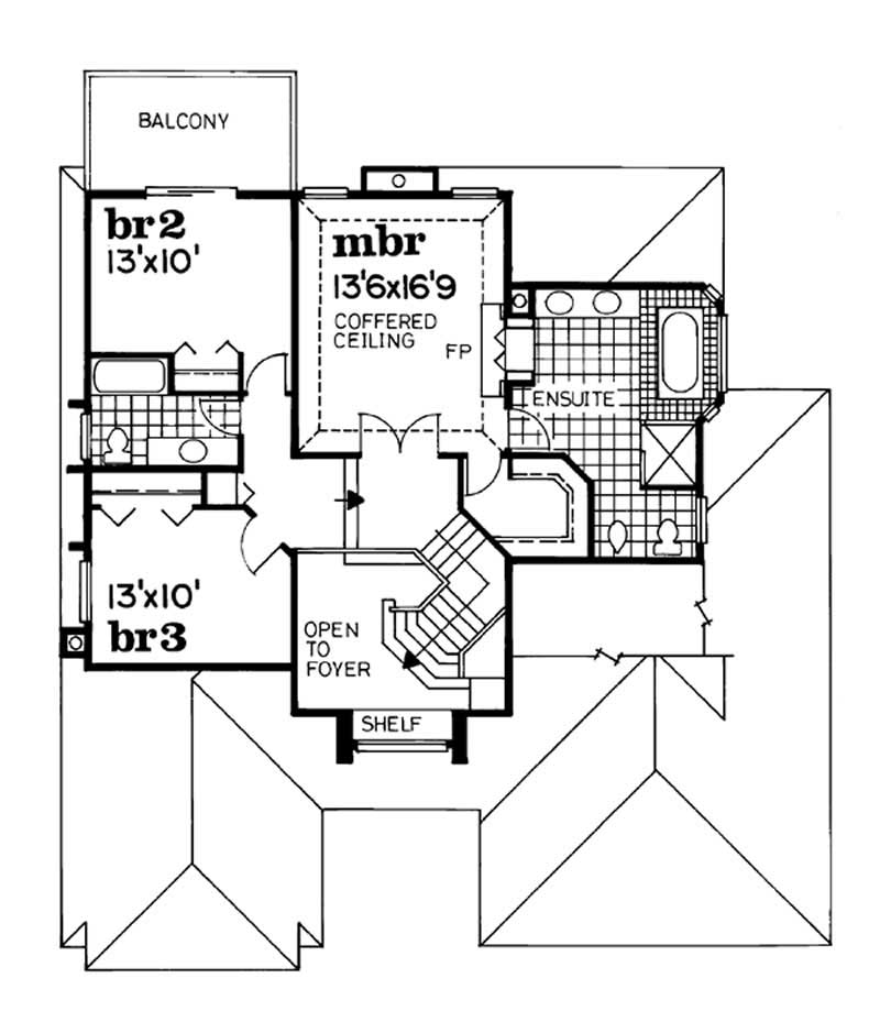 Upper Level Floor Plan