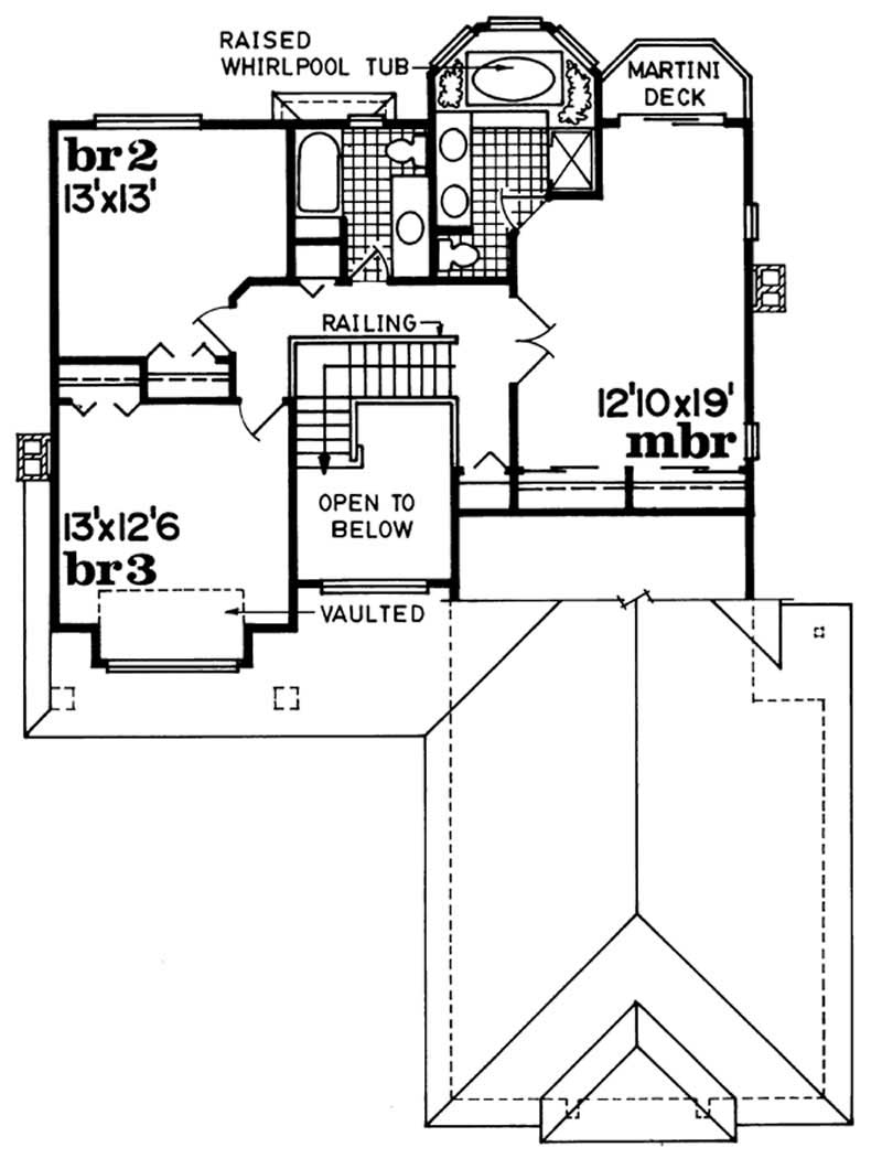 Upper Level Floor Plan