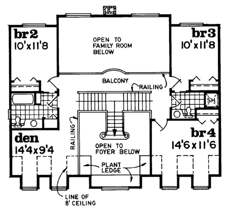 Upper Level Floor Plan