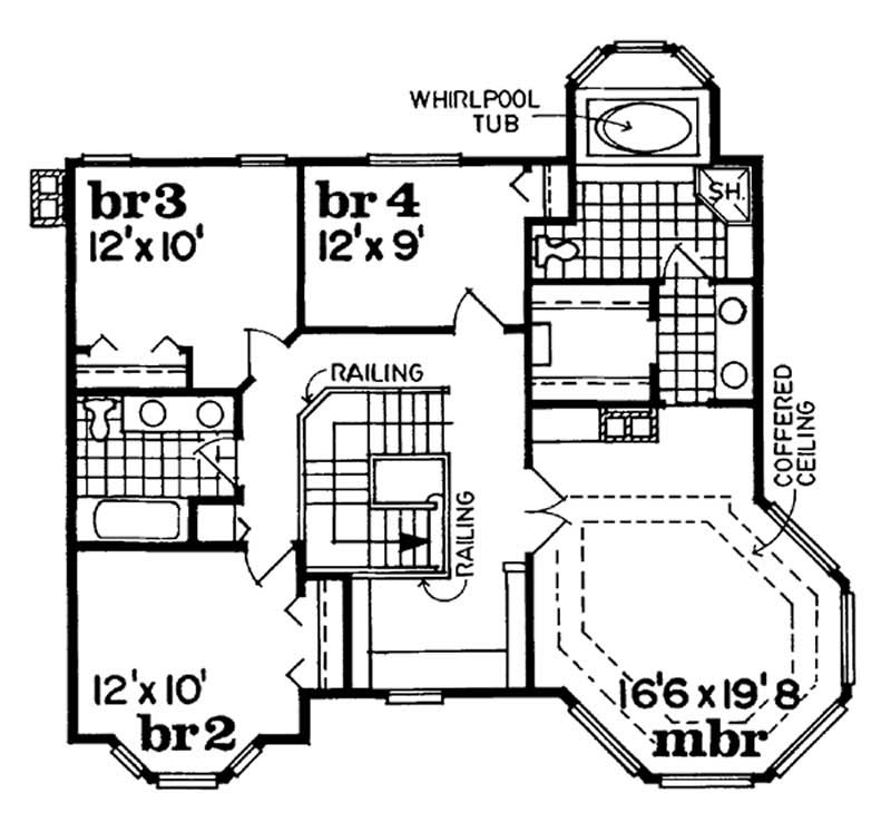 Upper Level Floor Plan