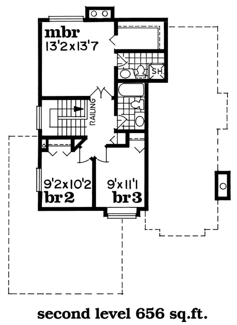 Upper Level Floor Plan