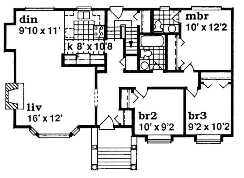 Upper Level Floor Plan