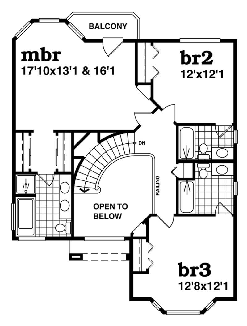 Upper Level Floor Plan