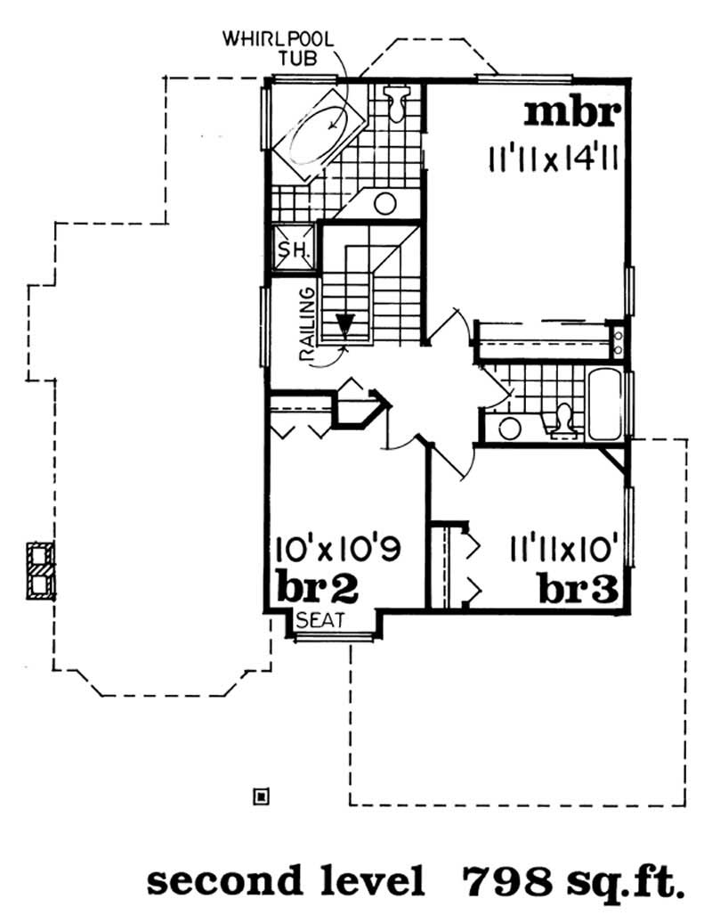Upper Level Floor Plan