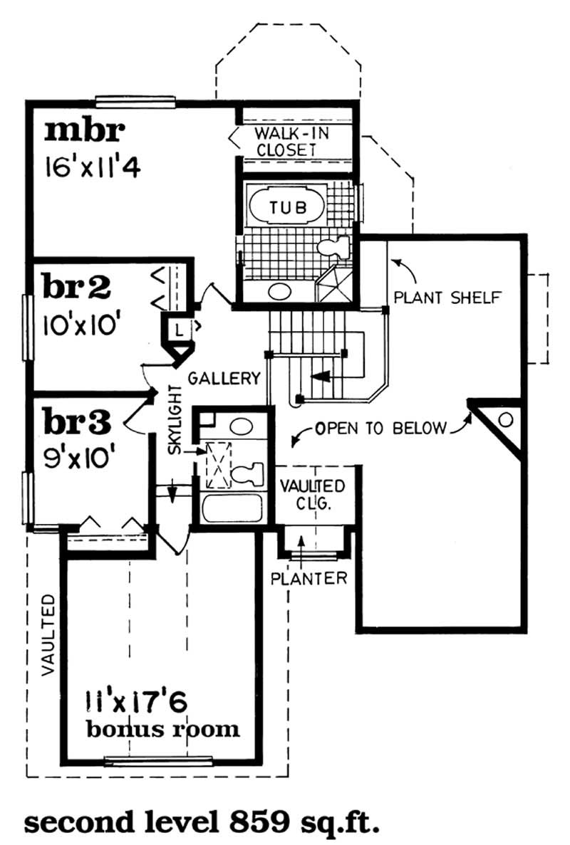 Upper Level Floor Plan