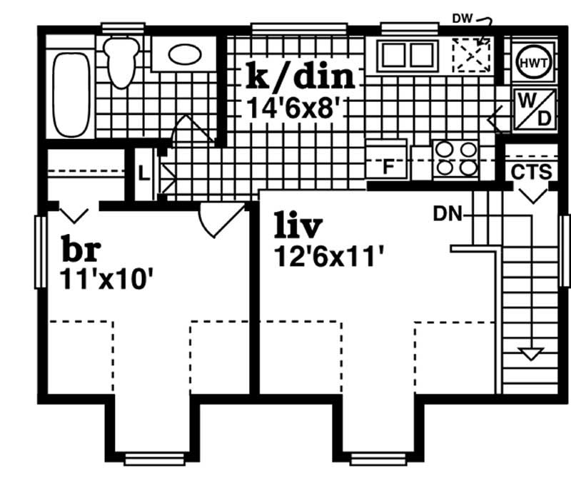 second floor plan