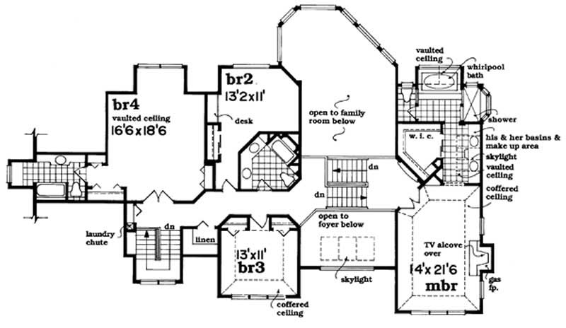 third floor plan