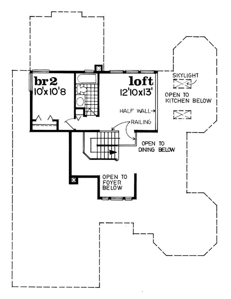 second floor plans