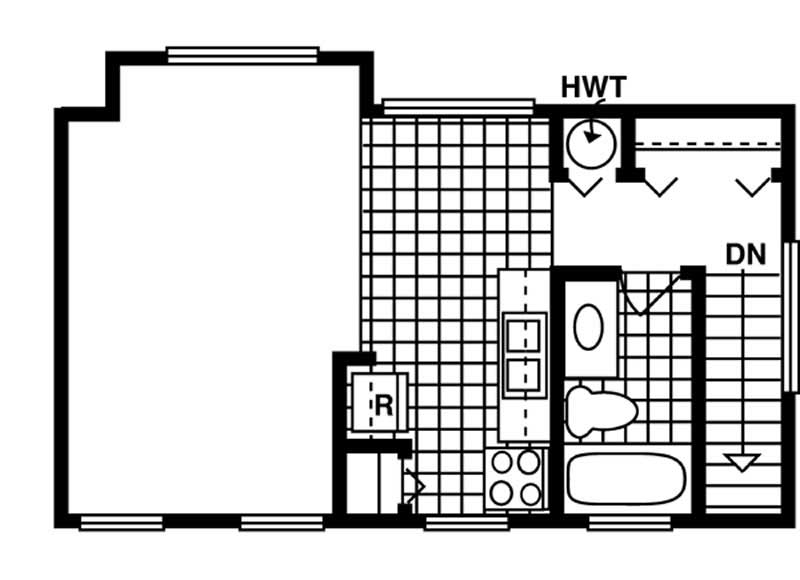 second floor plan