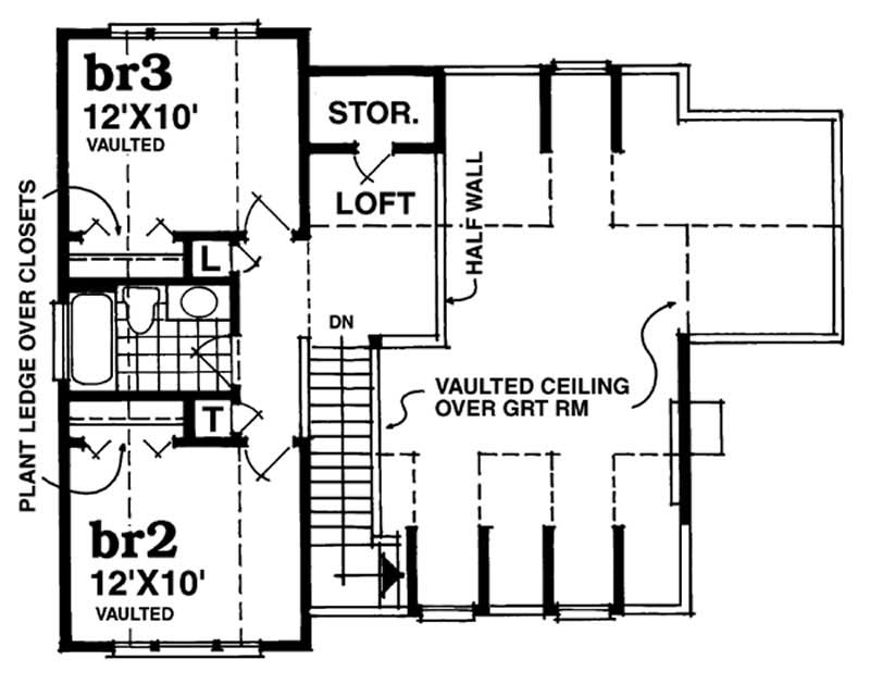 Upper Level Floor Plan