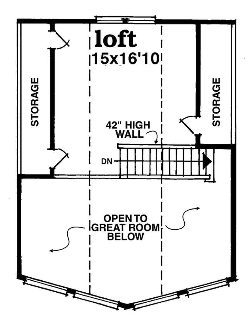 Upper Level Floor Plan