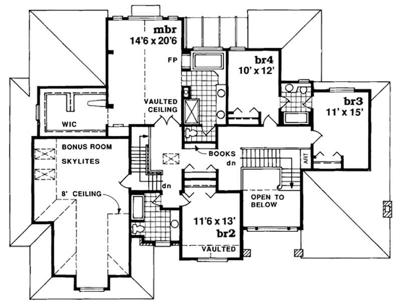 Upper Level Floor Plan