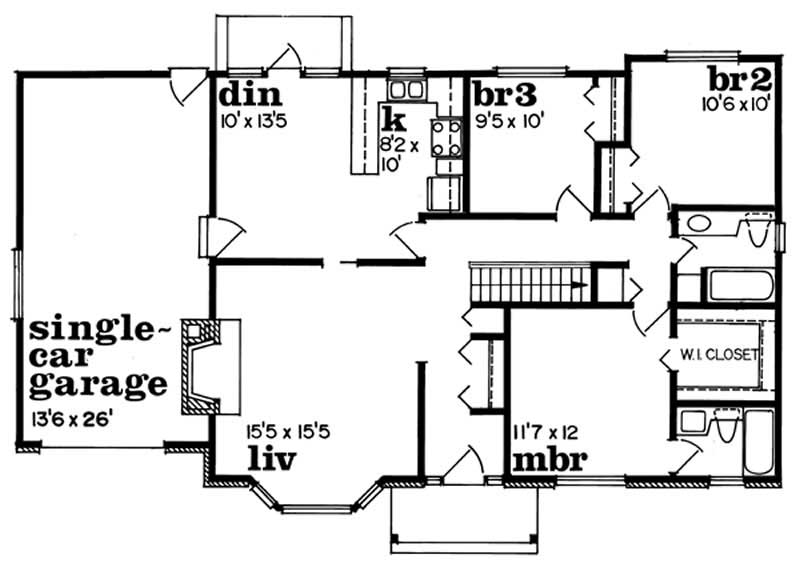 first floor plan