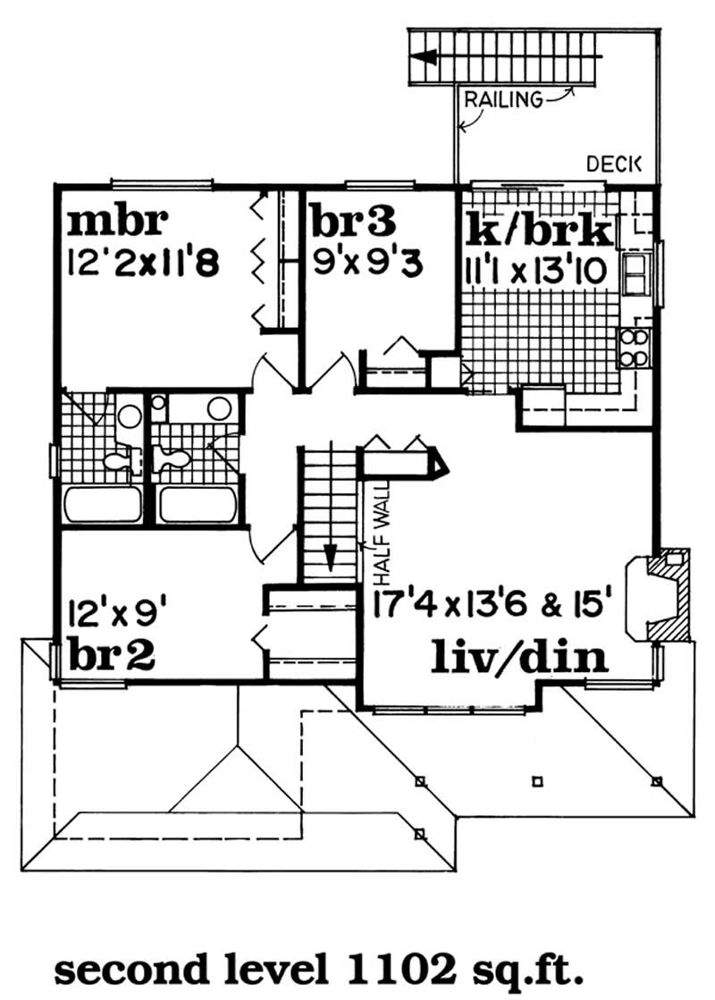 Upper Level Floor Plan