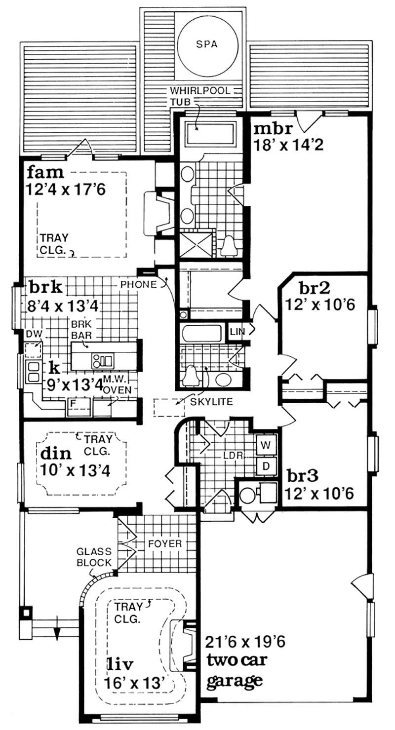 main floor plan