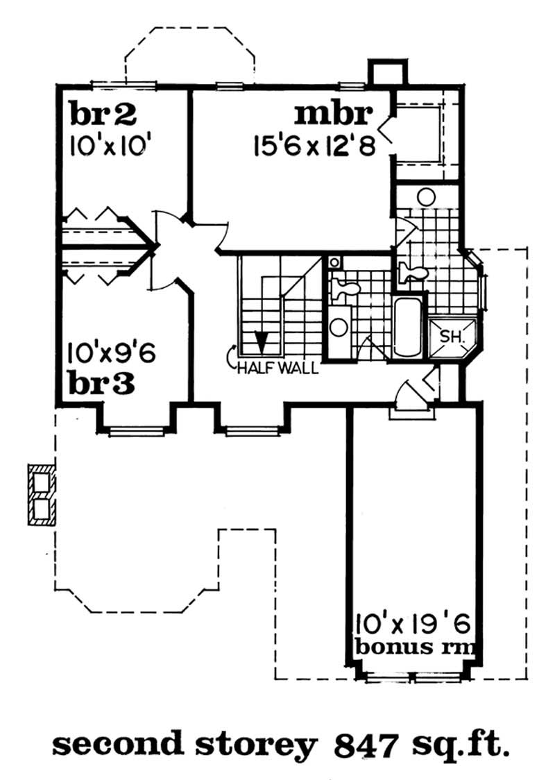 Upper Level Floor Plan