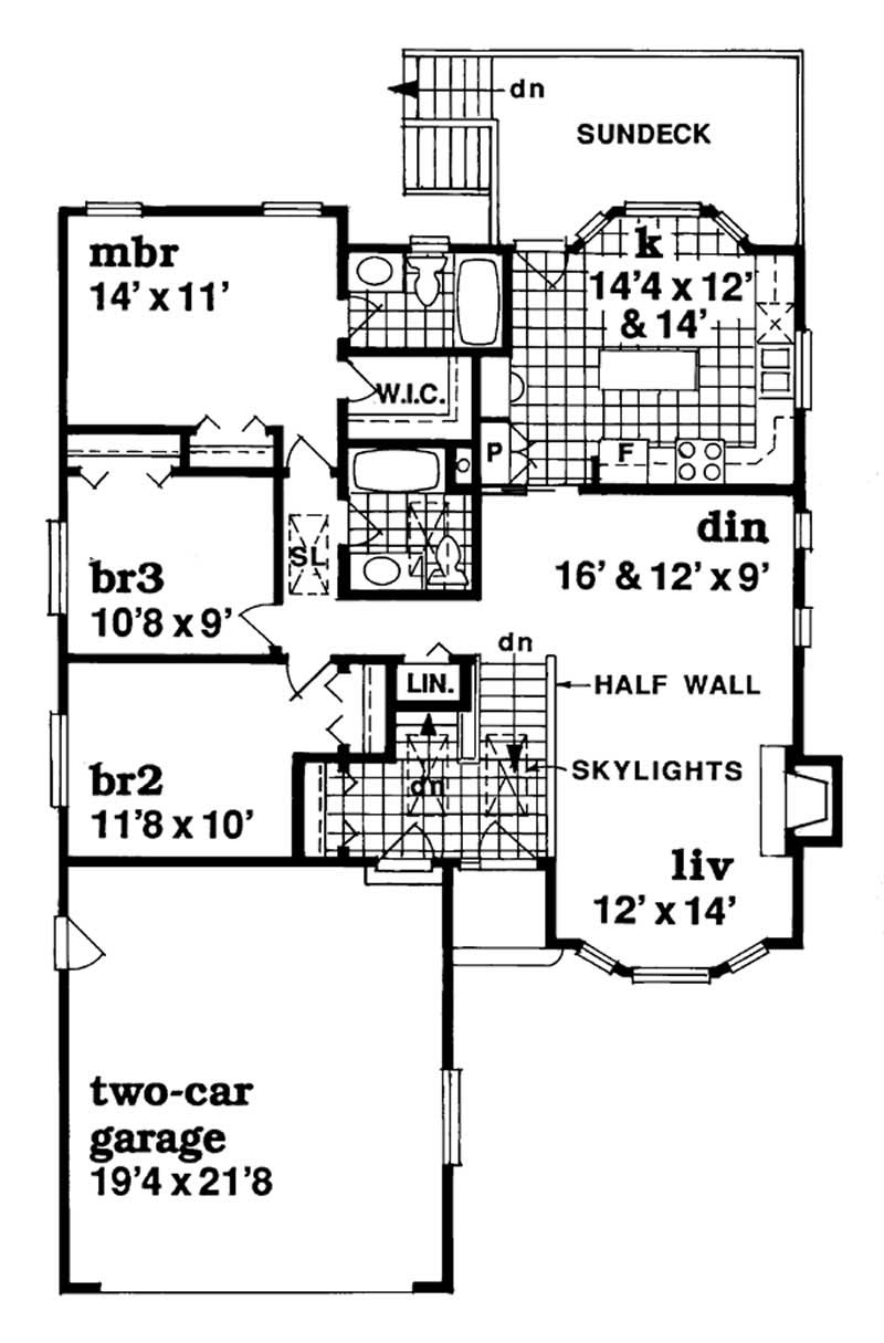 Upper Level Floor Plan