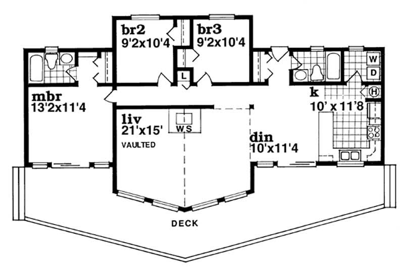 Main Level Floor Plan