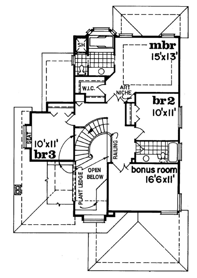 Upper Level Floor Plan
