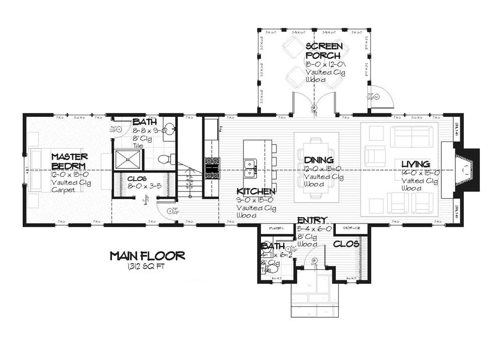Floor Plan Main Level