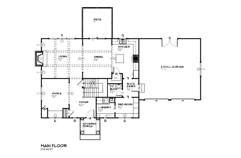 Floor Plan First Story