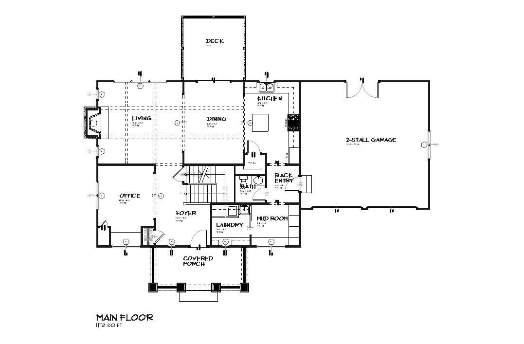Floor Plan First Story