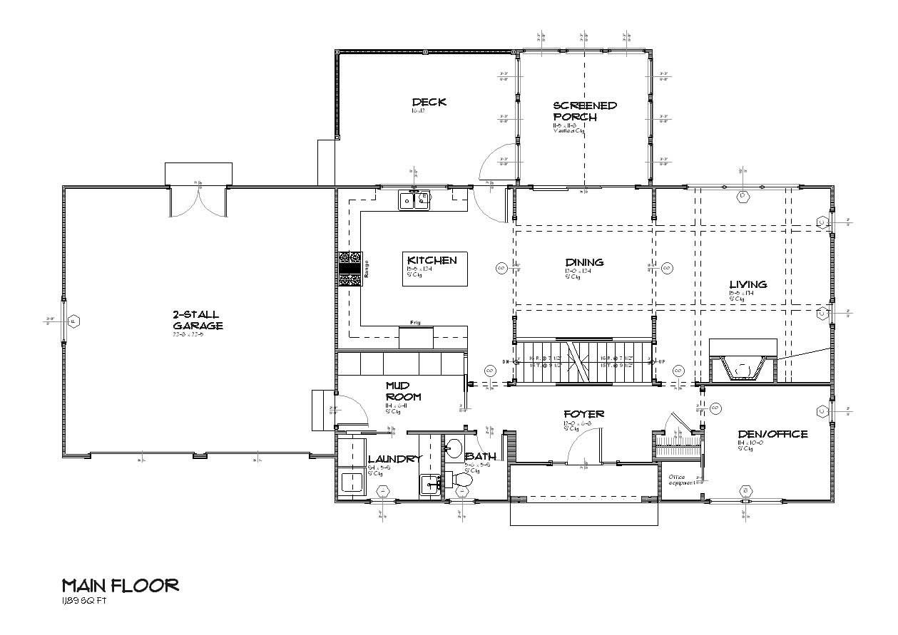 Floor Plan First Story