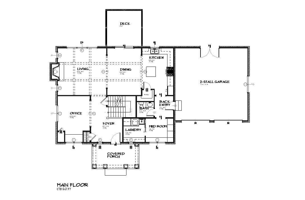 Floor Plan First Story