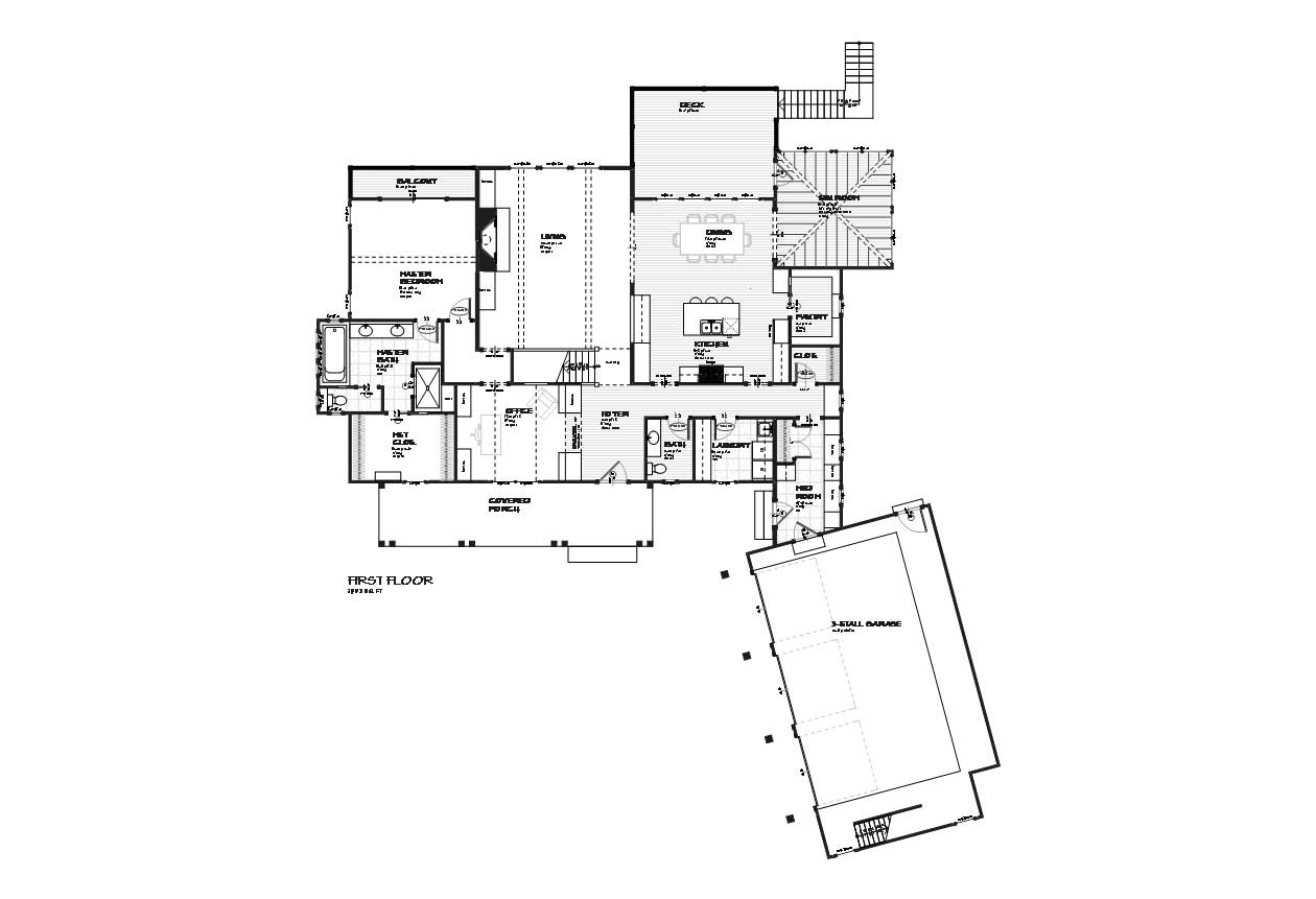 Floor Plan First Story