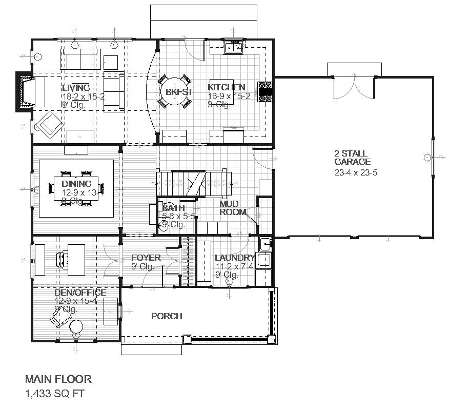 Floor Plan First Story
