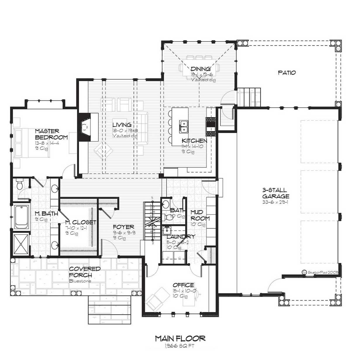 Floor Plan Main Level