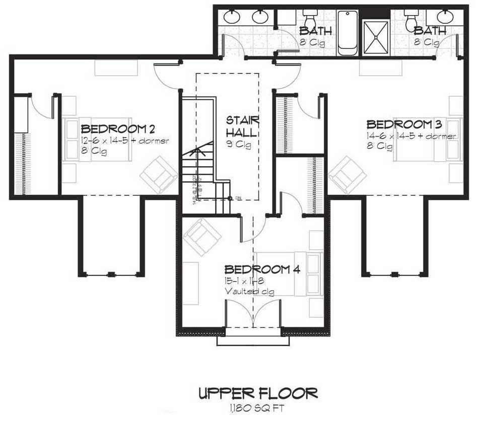 Floor Plan Upper Level