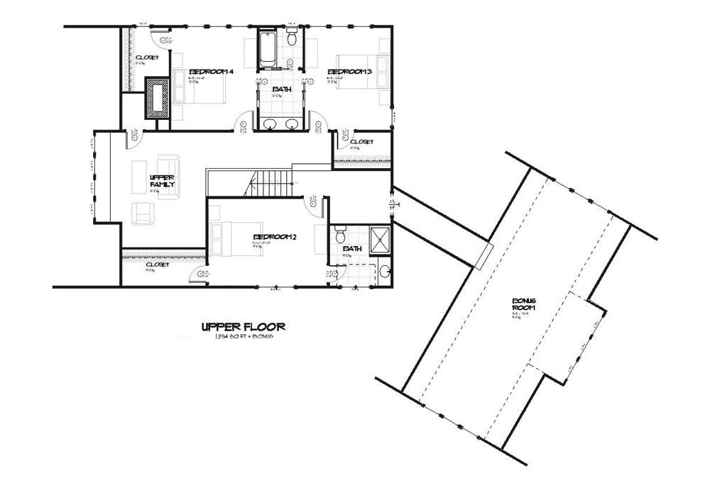 Floor Plan Upper Level