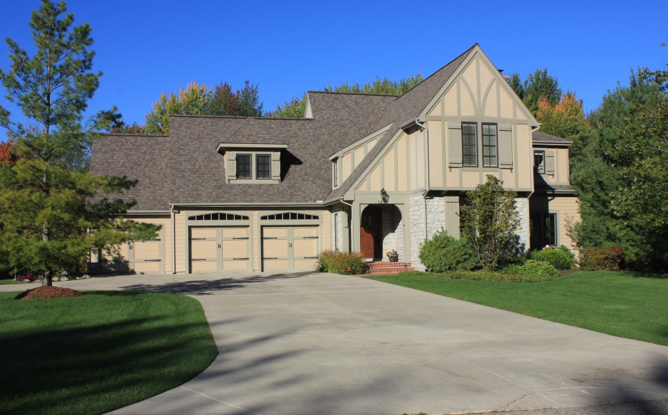 4-Bedroom, 3238 Sq Ft Tudor Home Plan - 168-1063 - Main Exterior