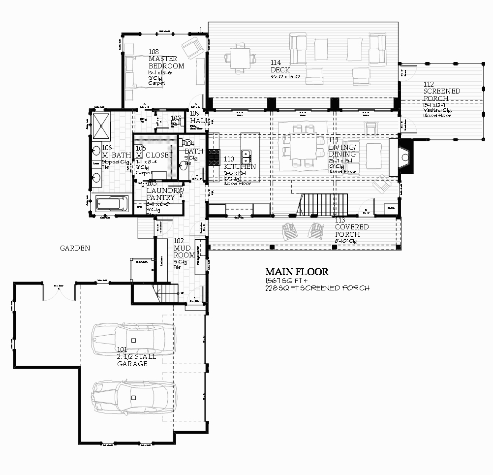 Floor Plan Main Level