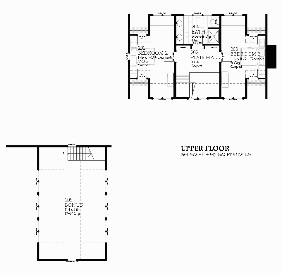 Floor Plan Upper Level