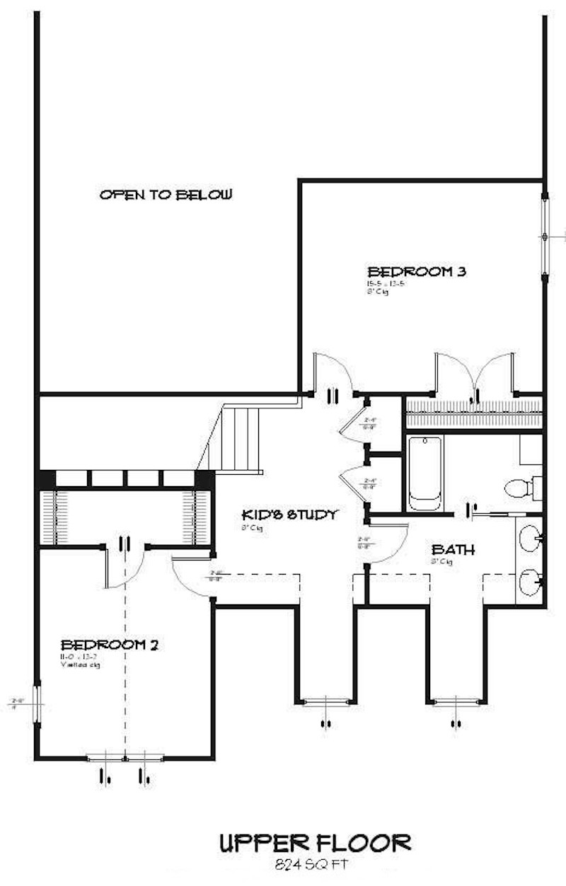 Floor Plan Upper Level