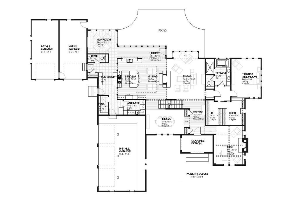 Floor Plan Main Level